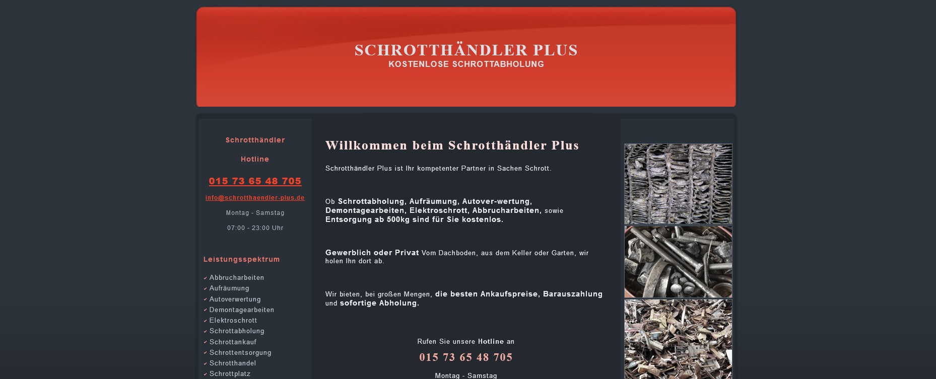 Entlastung für den Kunden: die unkomplizierte Schrottabholung in Neuss Entlastung für den Kunden: die unkomplizierte Schrottabholung in Neuss