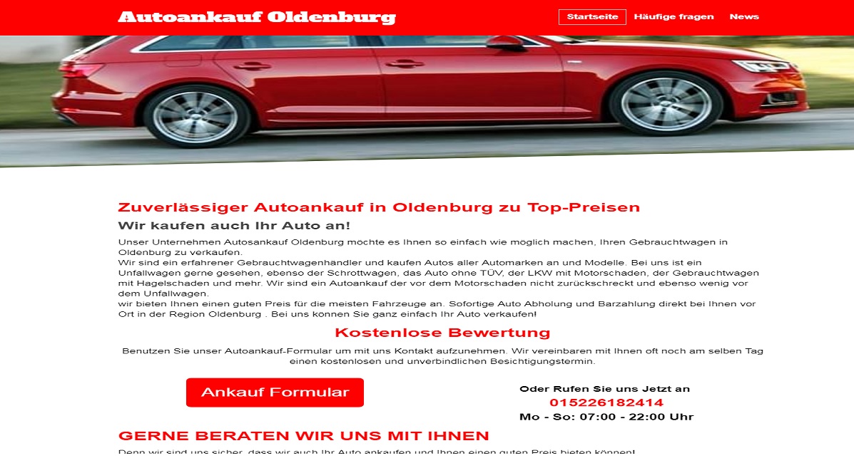 Autoankauf Oldenburg