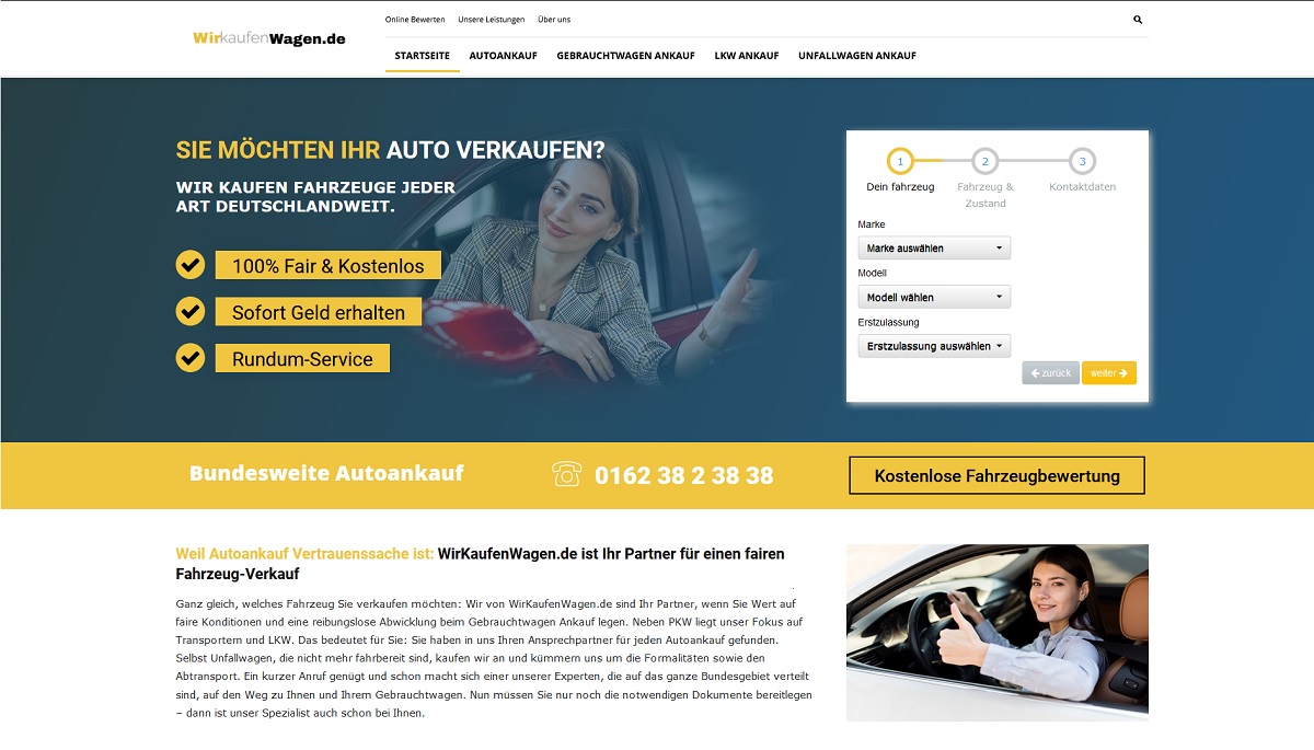 Wirkaufenwagen.de Autoankauf in NRW