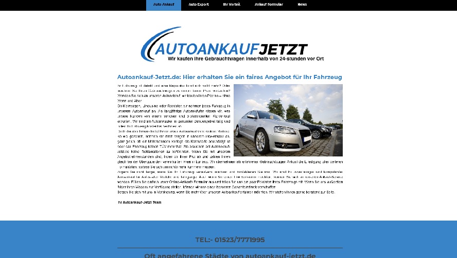 Autoankauf in Göttingen | autoankauf-jetzt | Autohändler Göttingen