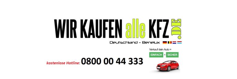 KFZ-Ankauf Aachen, ab März 2020 tägliche Fahrzeugabholung in Aachen!