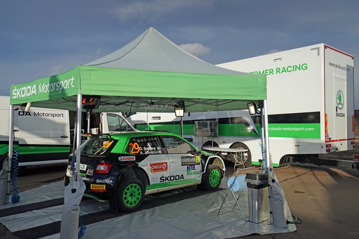 SKODA Motorsport Kundenservice: aus Mladá Boleslav zu Rallyes in aller Welt