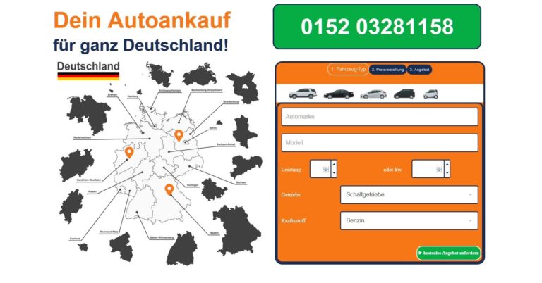 Eine einfache und seriöse Abwicklung werden in Frankfurt am Main bei jedem Autoankauf garantiert