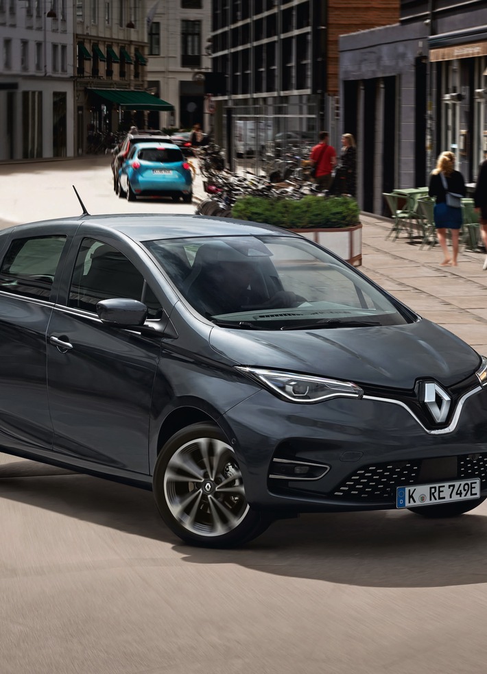 Renault Reloaded: ZOE wieder im ADAC e-Leasing ADAC SE hat den Renault ZOE E-Tech erneut im Elektroauto-Angebot Vorteile für Mitglieder bei Privatleasing und Finanzierung