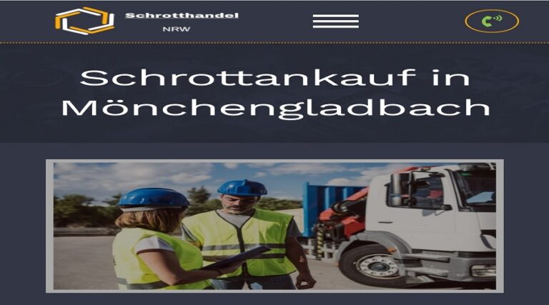 Der Schrottankauf Mönchengladbach und Umgebung attraktiven Preisen professionellen Schrotthändler