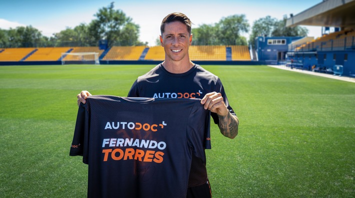 Fernando Torres zum Markenbotschafter des Onlinehändlers AUTODOC ernannt