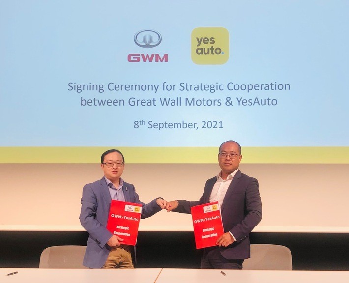 Zur IAA Mobility: YesAuto startet Kooperation mit Great Wall Motors