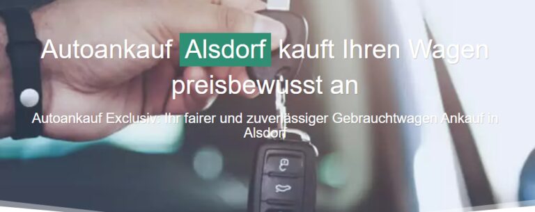 Fahrzeug verkaufen in Alsdorf: Autoankauf Exclusiv