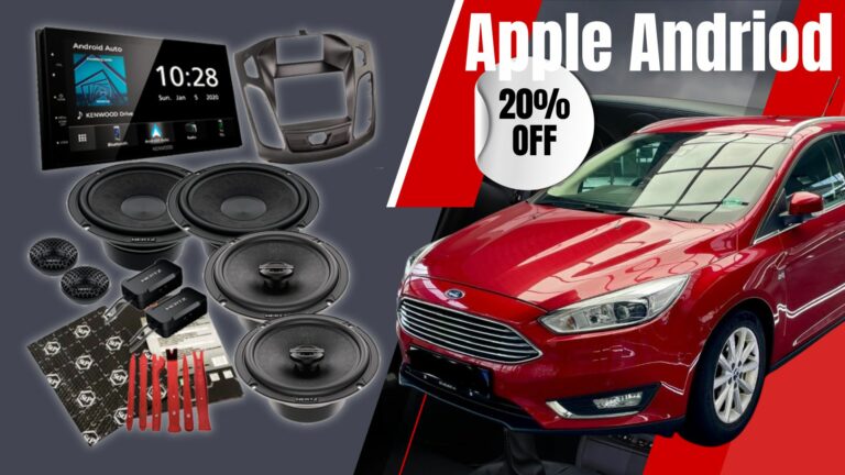 Musik in ihrer reinsten Form: Ford Focus MK3 Soundsystem mit Apple Android Integration